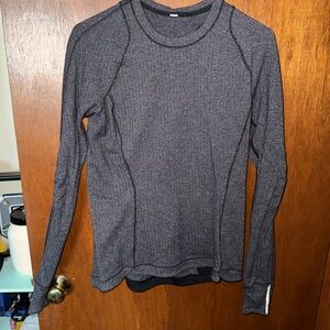 lululemon athletica Gray Long Sleeve Top